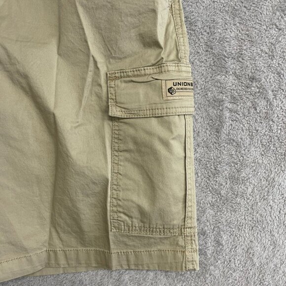 NEW Unionbay Men's Size 38 Cargo Shorts Tan Cotton Spandex Blend - Picture 7 of 8